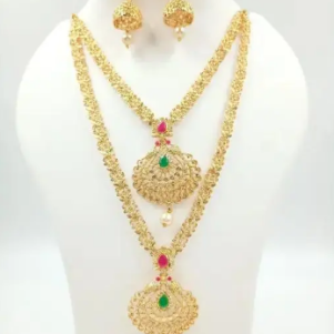 Karaikudi Chettiyar Amma Style Jewellery set