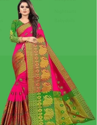 SubhaviCollections -Pajwa Banarsi Saree SubhaviCollections -Pajwa Banarsi Saree